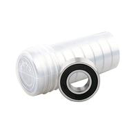 10 pièces roulement à billes à gorge profonde 608ZZ/6200-2RZ/6201/6202/6203/6204/6205/6206/6207/6208/6209 roulements de moteur à grande vitesse Accessoires(6207-2RZ)