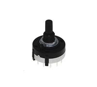 10 pièces RS26 en plastique 4 pôles 3 positions commutateur à bande rotative 2 pôles 6 positions 1 pôle 12 positions longueur de la poignée 21 mm (couleur : 1 pôle 12)(1 Pole 12)