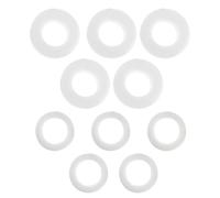 10 Pièces Ruban Adhésif pour Cils en Pe Blanc, 4, 5m, Usage Salon
