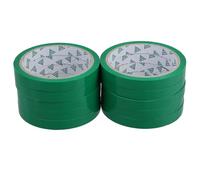 10 Pièces Ruban Adhésif Vert en Polypropylène, Liaison Sûre | Design Coloré, Fermeture Nette, pour Asperges et Viande, Usage en Supermarché et Postes de Préparation