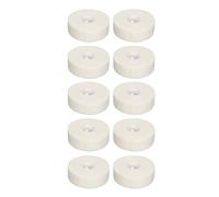 10 pièces ruban de cils 2.5cm de largeur forte adhérence doux confortable Portable Extensions de cils ruban pour Extensions de cils (Blanche)