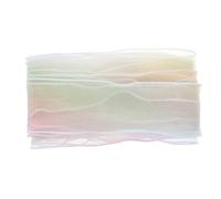 10 Pièces Ruban en Tulle Arc-en-ciel Dégradé et Coiffure | Découpe Facile, Résistance à L’usure, pour Fleurs D’événement et Projets Mode, Adultes Créatifs