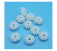 10 pièces S163A 0.5M pignons coniques 16 dents 3mm trou d'arbre en plastique engrenage conique jouet pièces accessoires