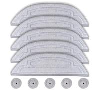 (10 pièces) S8 MaxV Ultra Serpillères pour Roborock S8 MaxV Ultra/ S8 Max Ultra aspirateur robot, serpillère VibraRise avec double module de vibrations soniques, 5 lingettes + 5 lingettes Edge Mop