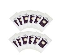 10 pièces sacs à poussière d'aspirateur compatibles avec S-Bag compatible avec filtre d'aspirateur Philips Tornado FC8614 FC8134 FC9083 FC9087 FC9088 HR8331 (Color : 12 Pcs)