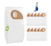 10 Pièces Sacs à Poussière pour Nilfisk Buddy II 12/18/12L/18L INOX Sac filtre SELFCLEAN de Rechange Aspirateur Accessoires