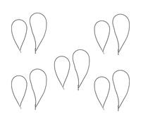 10 Pièces Sangle Élastique, Nylon Noir Minimaliste | Sécurise Passeport et Inserts, Évite les Pages Perdues, Usage Bureau et Étude, Style Moderne Discret