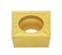 10 pièces SCMT09T304-HMP 3020 Inserts en carbure SCMT31.51, outils de tournage de tour indexables for l'acier, carré jaune, travail des métaux(SCMT09T308 (31.52))