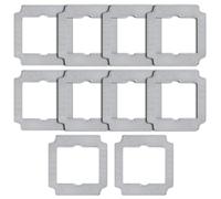 10 pièces serpillières pour Ecovacs Winbot Mini2 robot de nettoyage de vitres pièce de rechange,chiffon de vadrouille en microfibre lingettes lavables accessoires(Non compatible avec Winbot Mini)