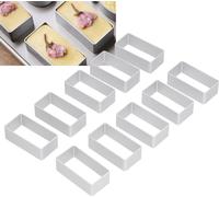 10 pièces/set Lune en acier inoxydable Moule à gâteaux Set Cookies Cookies Cutter DIY Moule à pâtisserie Set