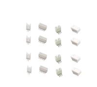 10 pièces SH/1,25/ZH/PH/XH 1,0/1,25/1,5/2,0/2,54 mm Angle Aiguille horizontale/verticale Boîtier boîtier 2/3/4/5/6/7/8/9/10P (aiguille à angle droit, XH2,54_2P)