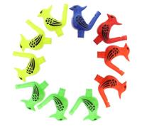 10 Pièces sifflet pour Enfants sifflent pour Les Oiseaux pour Les Adultes sifflet de Corbeau sifflet appeleur d'oiseaux sifflet à Eau sifflet farfelu Plastique