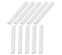 10 Pièces Sillet de Guitare en Os Blanc 100x10x2,95 MM | Remplacement pour Guitare Classique, Support des Cordes, Installation Aisée, Lot de Dix Éléments