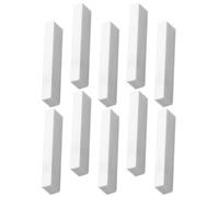 10 Pièces Sillets de Guitare en Os Blanc 39x9x5mm Gl600a | Guitare Classique et Basse, Réglage Précis de L’intonation, Pièces de Remplacement Solide