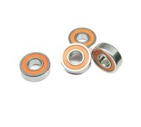10 pièces SMR125C 2OS roulement en céramique hybride 5x12x4 SM125 2RS 5 * 12 * 4 de bobine MR125RS passe-temps électrique RC(SMR74C2OS 4x7x2.5mm)