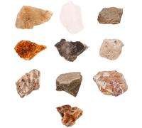 10 Pièces Spécimen de Roche Minérale à Collectionner