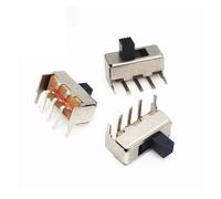 10 pièces SS12F23 interrupteur à bascule horizontal SS-12F23 4MM cinq pieds interrupteur à bascule 1P2T SPDT interrupteur coulissant Miniature