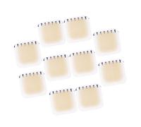 10 Pièces Stickers Talon Gel Coussin Souple Autocollant Absorbant Adhésif Prévention Irritations Usage Quotidien Randonnée Sortie, 50mmx50mm