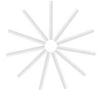 10 Pièces Stylo Vide Pratique pour Manucure, 3ml, Pp, Blanc | Remplissage Liquide sans Gaspillage, Mécanisme Torsadé, Léger, Voyage et Déplacement Professionnel