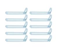 10 Pièces Supports À Angle Droit En Forme De L Connecteur Meuble Étagère Installation Rapide Pour La Fixation Meubles Tables Chaises Degré Angle Droit Fixation Double Fente