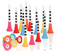 10 pièces Supports de balle de golf en plastique multicolores - réutilisables et portables, tees de balle de golf durables, parfaits pour un placement facile de la balle et l'amélioration de la précis