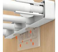 10 pièces Supports d'étagère résistants sans perçage pour armoires de cuisine et étagères à livres - Faciles à installer et soutiennent fermement Taille Unique,2 pièces,10 pièces,4 pièces,6 piècesPoly