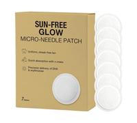 10 Pieces Tanning Patches for Women - Sun Free Glow Microneedle Patch, Quick Absorption for Men Adults