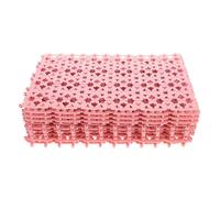 10 Pièces Tapis de Cage à Lapin PVC, Plateau à Trous Antidérapant | Retrait Rapide Nettoyage, Protège les Pattes des Surfaces Dures, pour Cages et Sols Grillagés