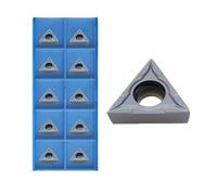 10 pièces TCMT16T304 TCMT16T308 OY880A Inserts en carbure TCMT 16T304 16T308 CNC outils de tournage coupe-tour for l'acier et l'acier inoxydable(TCMT16T308 OY880A)