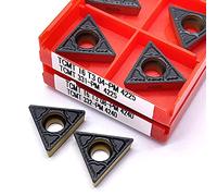 10 pièces TCMT16T308 TCMT16T304 PM4225 outils de tournage externes insert en carbure outil de coupe de tour TCMT16T304 insert de tournage(TCMT16T304-PM 4225,OLD)