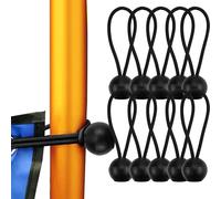 10 Pièces Tendeurs Élastiques | Tendeur en Caoutchouc | Tendeur Elastique Boule Réglables | Tendeur Bache | pour Bâches, Tentes, Bannières, Filets Et Tonnelles