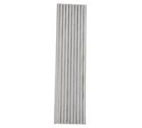 10 Pièces Tige Conductrice de Chaleur en Aluminium Massif 20cm | Surface Lisse, Forte Brillance, Dissipation, Stabilité Solide, pour Modules Électriques et Ateliers Scolaires