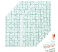 10 Pièces Transparent Pansement Bandage,Transparent Adhésif Bandage,Imperméable Tatouées Bandage,pour Sport,Douches,pour Tatouage et Protection de Plaies(20 * 20cm)