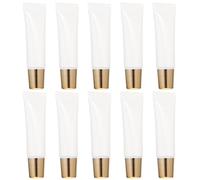 10 Pièces Tube de Gloss à Lèvres Vide Rechargeable 10ml | Format Mini Léger, pour Voyage et Trip, Stockage de Fluide Teinté, Lot Unique