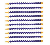 10 Pièces Tube de Refroidissement Flexible à Buse Ronde 1/4 pour | Plastique Bleu, Paroi Intérieure Lisse et Flux Régulier, pour Tours Cnc et Fraisage