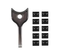 10 PièCes USB Dust Plug Charger Port Cover Cap USB Security Lock Universal Dustproof Protector PC Notebook Laptop