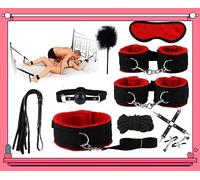10 Pièces Vêtements D'Entraînement De Yoga Sport En Nylon Rouge, Accessoires D'Exercice De Vie Réglables, Jouets De Décompression, Équipement De Fitness, Yoga, Cadeau D'Anniversaire