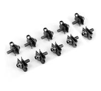 10 Pièces Vis De Carrosserie Moto Universelle 5mm M5 Boulons De Carénage En Aluminium Fixation Clip Vis Écrous Accessoires Moto Boulons De Fixation Moto Pièces