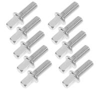 10 Pièces Vis de e Tambour M6x15 Mm pour Batterie et Pédale
