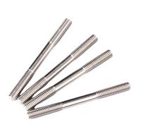 10 Pièces Vis filet double extrémité acier inox M3x20mm M3x100mm | Goujons sans tête, tige à double tête(M3x70 mm)
