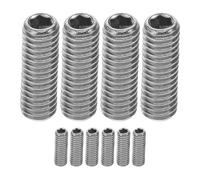 10 Pièces Vis sans Tête à Pointe Plate, Lot de Métriques Métal | Jeu de Fixation à Usage Polyvalent, Installation Facile, Kit de Vis Inclus pour Yoyo