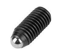 10 Pièces Vis Six Pans Creux M12x25 en Acier Carbone Ensemble avec Entraînement à Bille et Ressort Poussoirs Boulonnerie Industrielle pour Fixations Mécaniques Robustes