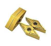 10 pièces VNMG160408 VNMG160404 MA VP15TF US735 UE6020 Outil de fraisage et tournage for métaux, lame en carbure, fraise for tour CNC(VNMG160408 UE6020)