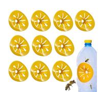 10 Pièges À Guêpes, Attrape-Abeilles Réutilisables en Forme De FL-EUR, Dispositif De Capture De Guêpes, Piège À Frelons Confortable pour Jardin, Intérieur, Maison, Terrasse