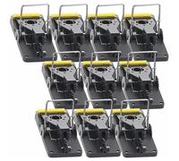 Exbuster Pièges à souris professionnels en plastique, hygiéniques et réutilisables – Lot de 10