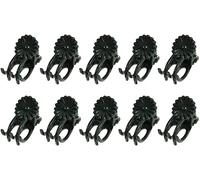 10 piezas Clips de soporte de plantas Clips de soporte de tomate de jardín Flor Vid Soporte de tallos Clips Orquídea Vides Crecimiento vertical Escalada para herramientas de jardín Color aleatorio Fas