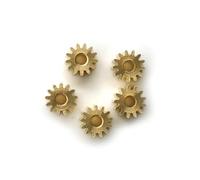 10 Pignons en Laiton Module 0,4 13 Dents 6mm Diamètre Extérieur Alésage