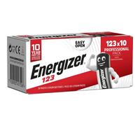 10 Piles 123 Energizer Lithium 3V