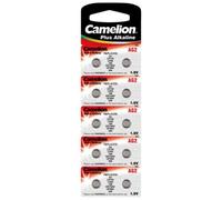 10 PILES ALCALINE CAMELION AG2-LR726-G2-LR59-196-GP96A-396-SR726W 1.5V