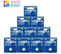 10 Piles Alkalines Varta V13Gs V357 SR44 Argent 1.55V Pile Individuelle 1Bl NEU